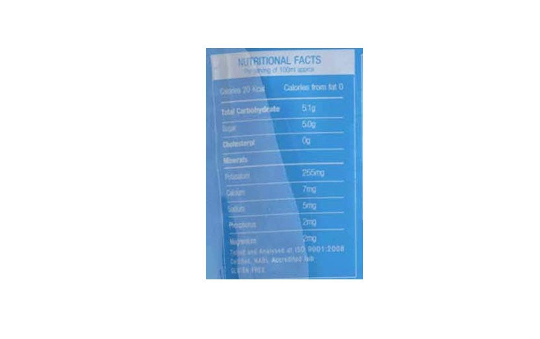 NaturUp Tender Coconut Water Powder Mix   Pack  120 grams